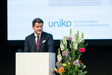 uniko-Präsident Oliver Vitouch